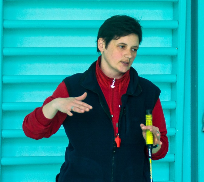 Катерина Огниста - як тримати ракетку